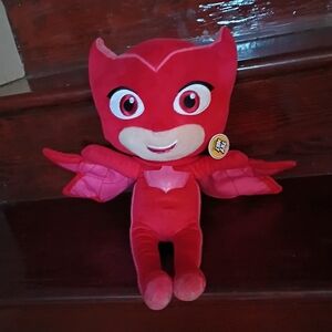 Disney Junior New With Tags Light Up &Talking  PJ Masks Owlette Plush